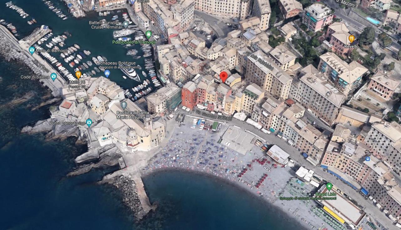 La Casa Nel Cuore Di Camogli Zewnętrze zdjęcie